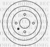 BORG & BECK BBR7106 Brake Drum